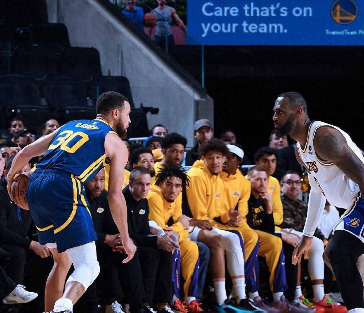 湖人胜勇士，詹姆斯独揽40分狂秀