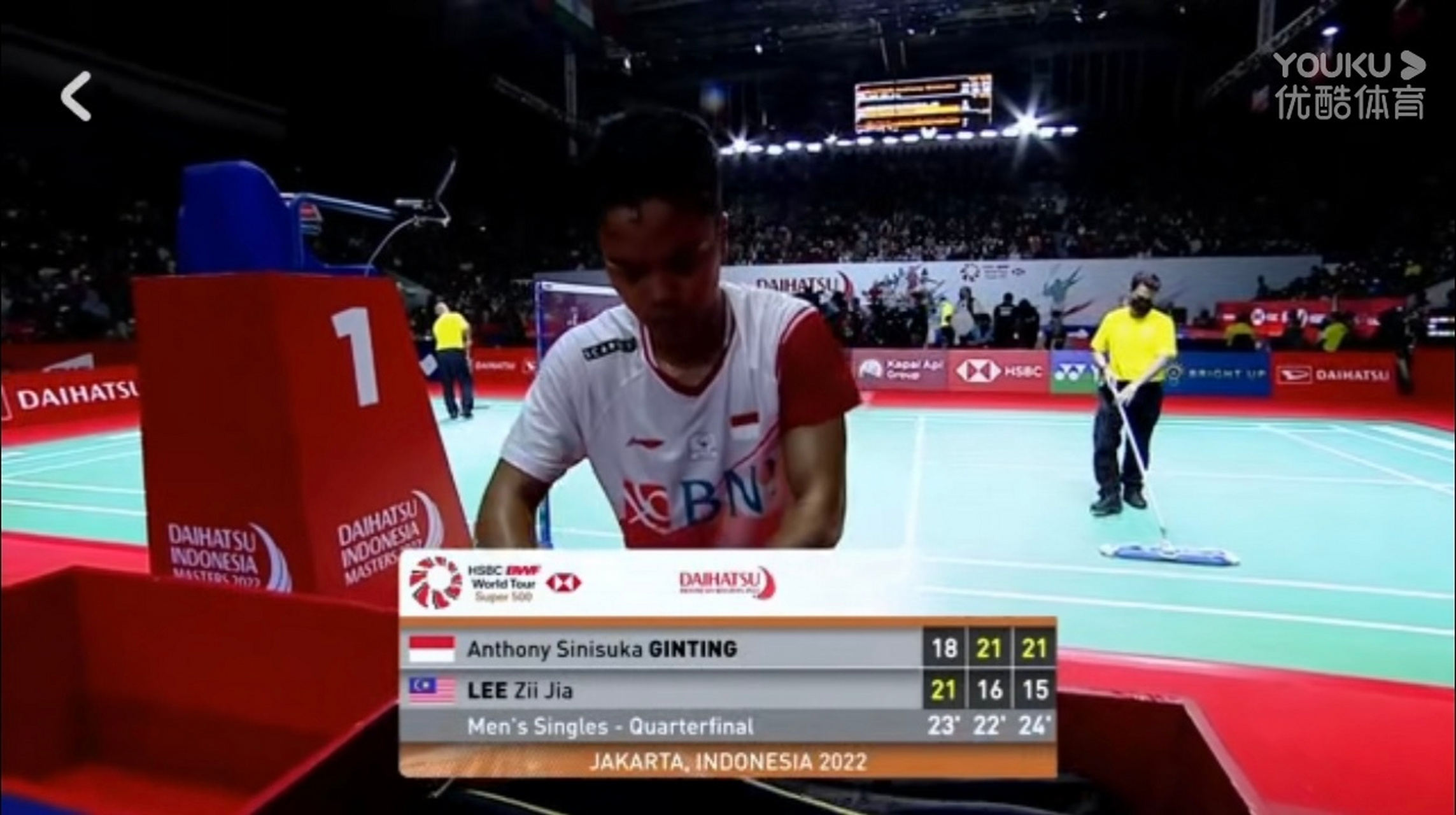 泰国队完胜印尼队，李梓嘉扛起全队